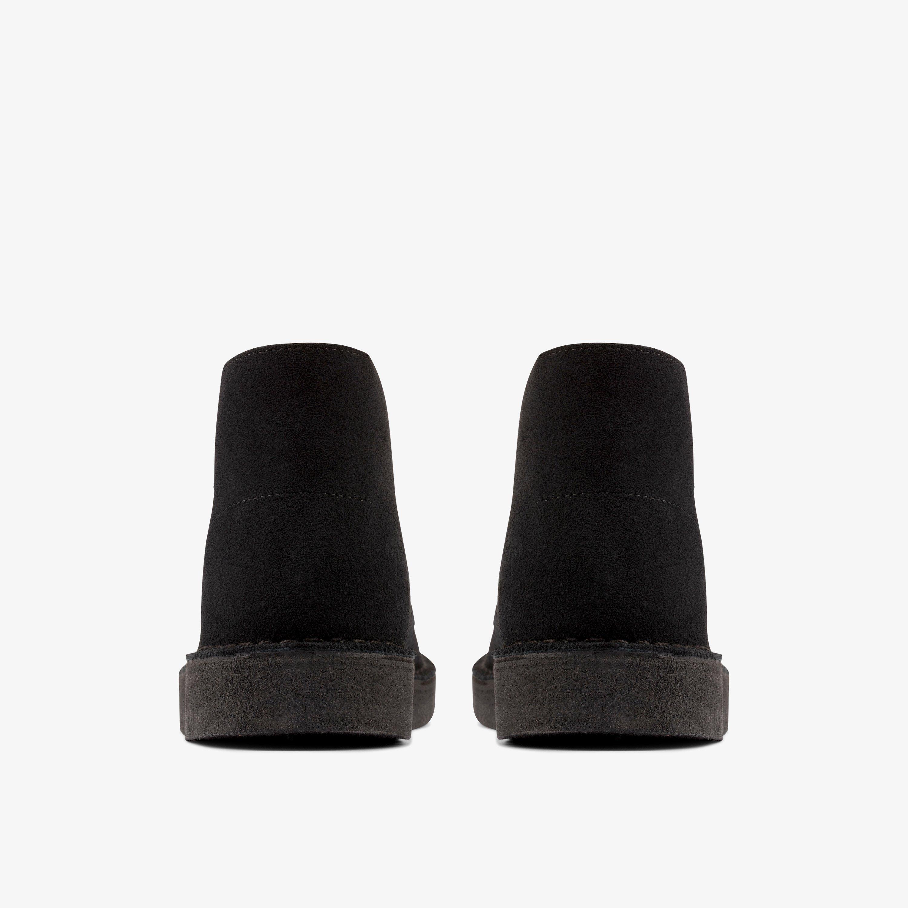 Desert Coal Black Suede
