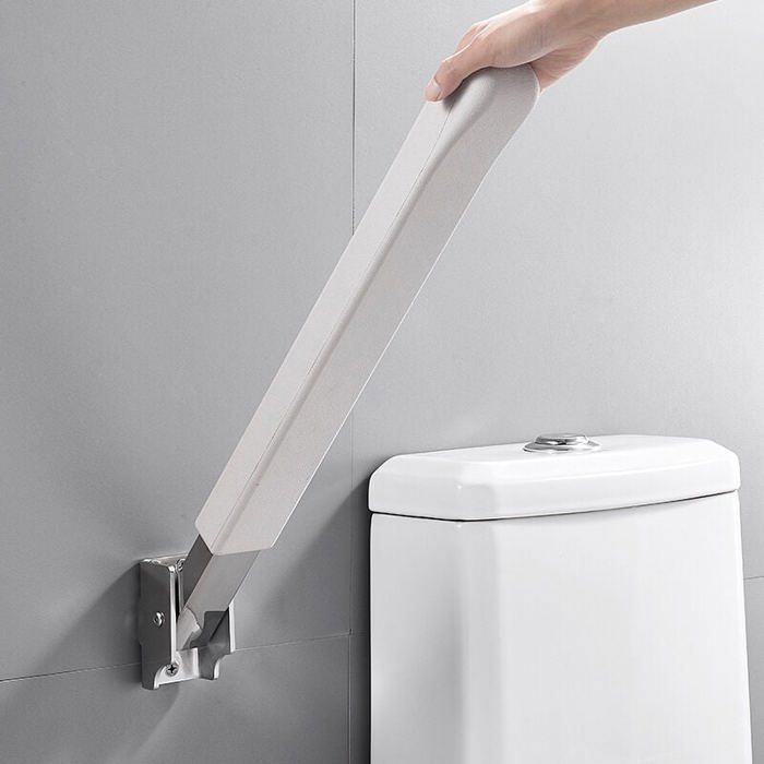 Handgreep van 62 cm - Sta-hulpmiddel - Voor rolstoeltoegankelijke toiletten - Veiligheid voor mensen met beperkte mobiliteit