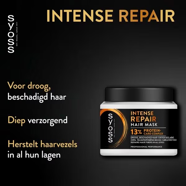 Syoss Repair Boost intensīva matu maska 400ml