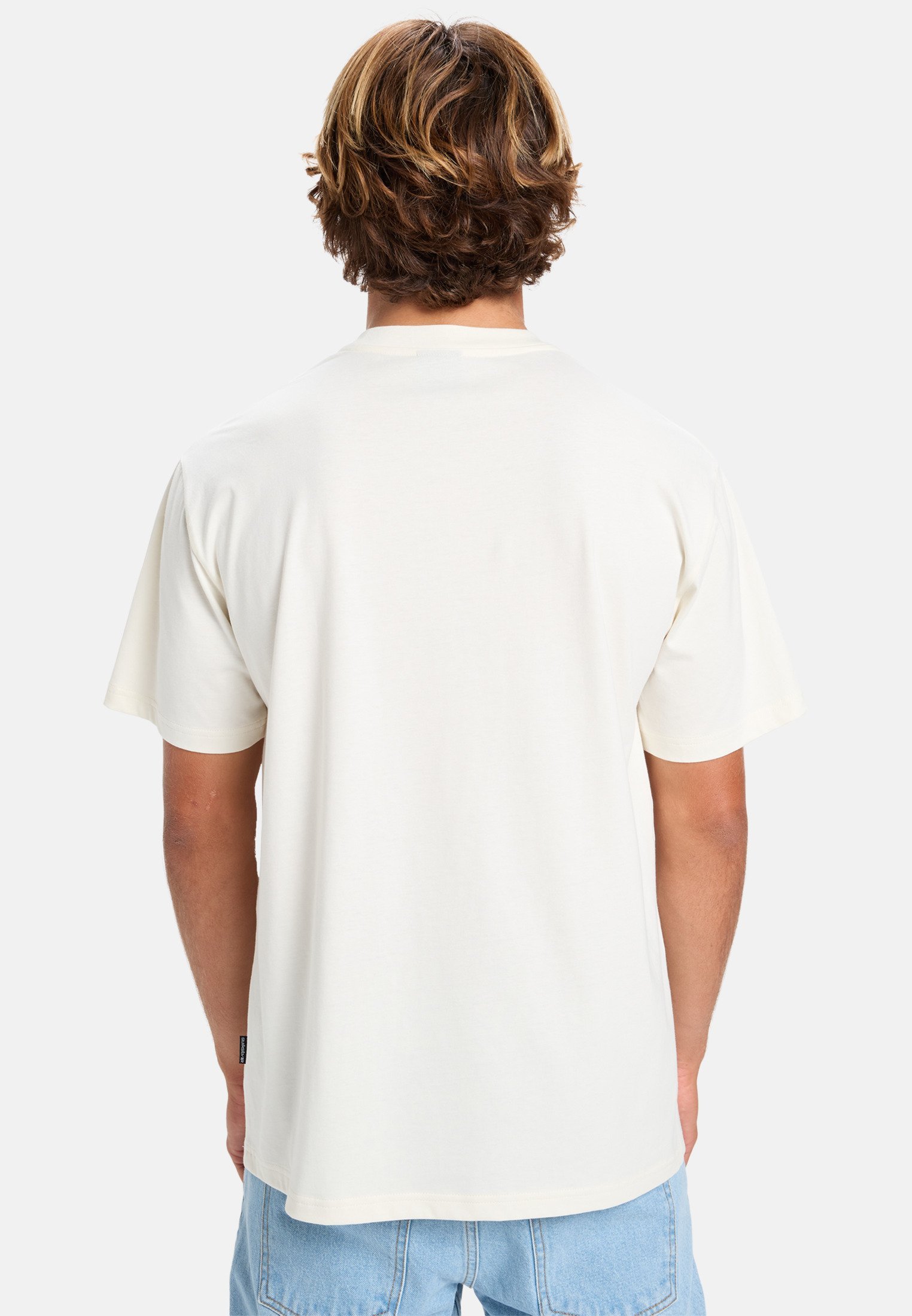 Quiksilver FARE WELL - T-shirt met print - sneeuwwit