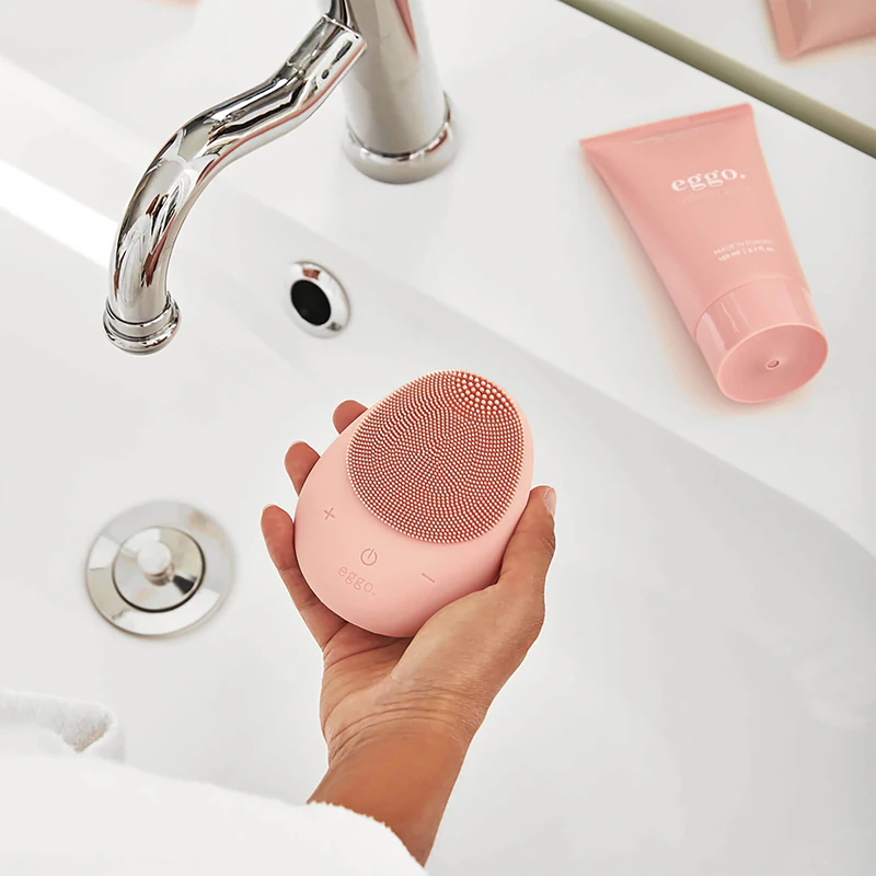 Escova de limpeza facial sônica Eggo Sonic Skin Cleanser
