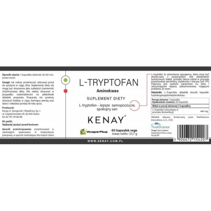 Kenay L-Triptofano 440 mg