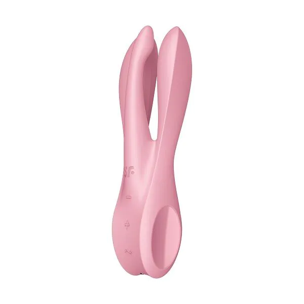 Satisfyer Masażer ThreesomePink uka