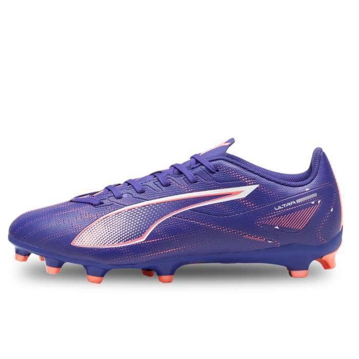 Scarpe da calcio Puma Ultra 5 Play FG/AG da uomo, colore viola, codice 107689-01