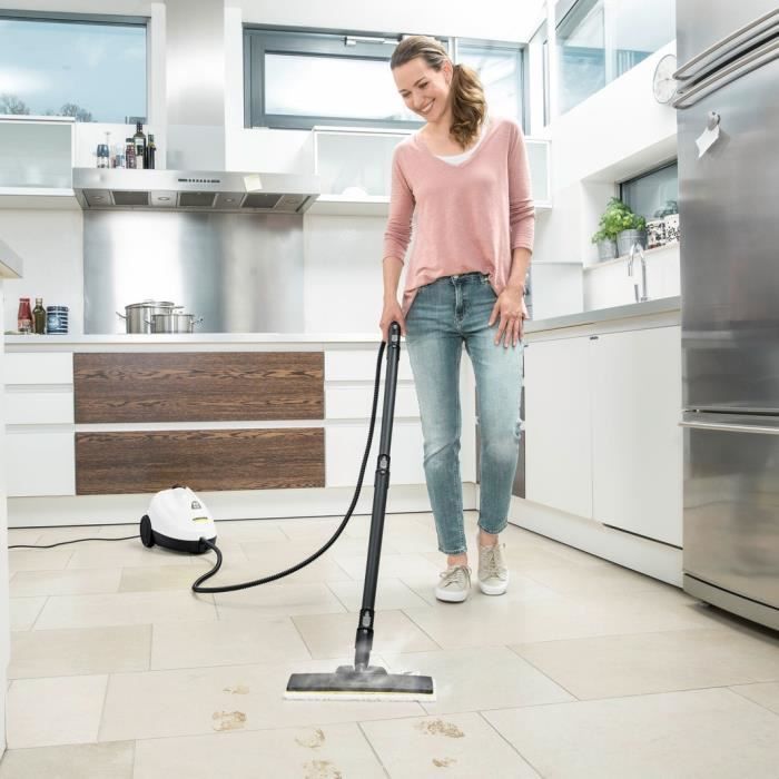 KARCHER SC 2 Easy Fix - Nettoyeur vapeur - 1500 W - 3,2 bars - Elimine jusqu’à 99.99 % des virus et bactéries