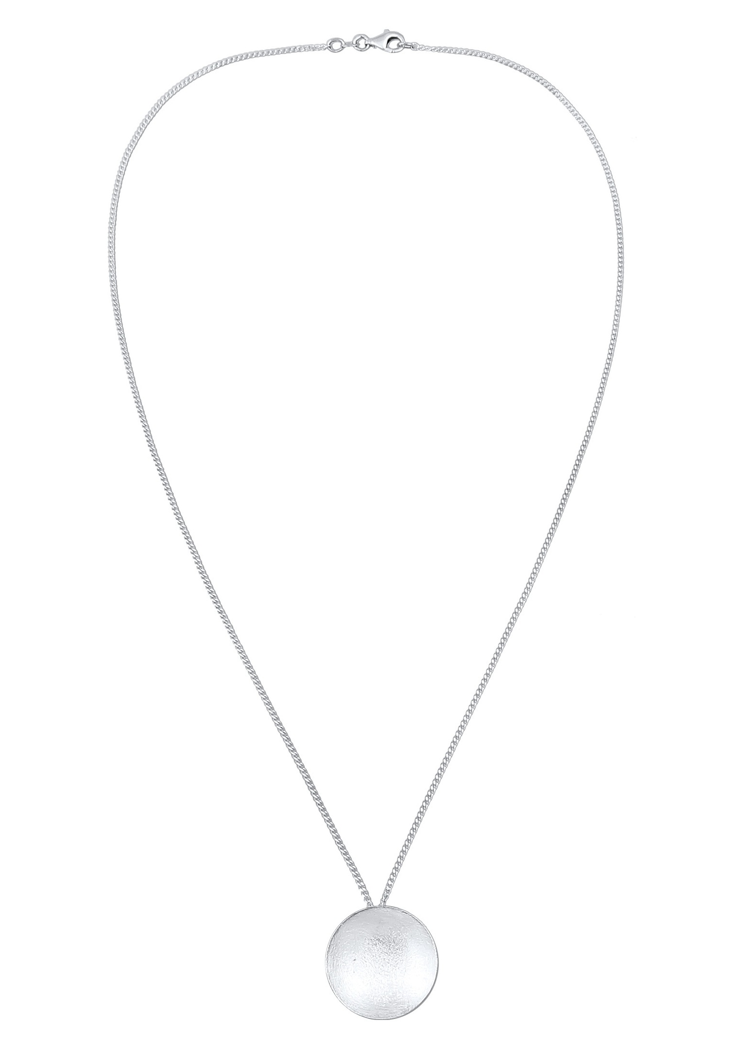 Nenalina Nenalina Collier avec Pendentif Femmes Pendentif Rond Argent Sterling 925 Party / Nouvel An 50 cm