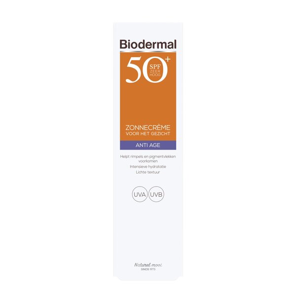 Biodermal Anti Age SPF50+ solkrem for ansiktet<br>40ml