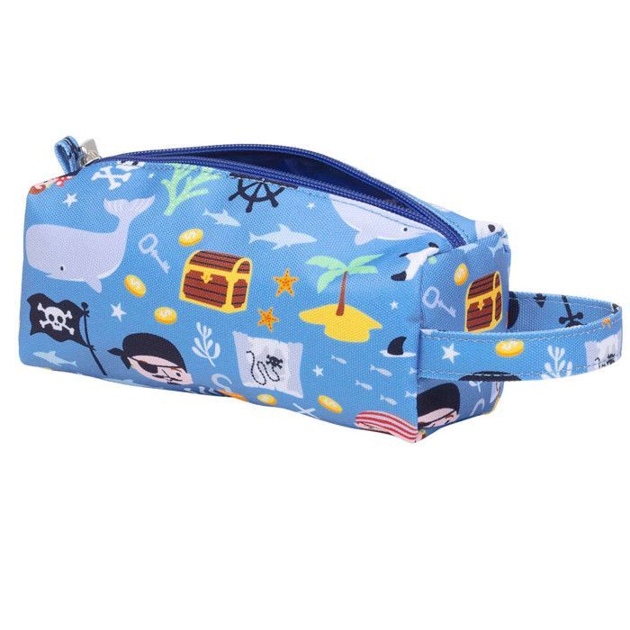Little Lovely Company | Estuche para lápices infantil para la escuela y el ocio, azul - Talla única