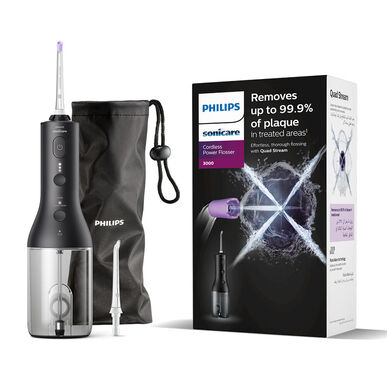 Philips Sonicare 3000 Langaton hammaslanka Langaton suuvesi Musta 1 kpl 1 kpl