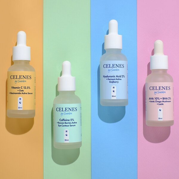 Celenes By Sweden Aktivni serum z vitaminom C 12,5 % 30 ml - za vse tipe kože
