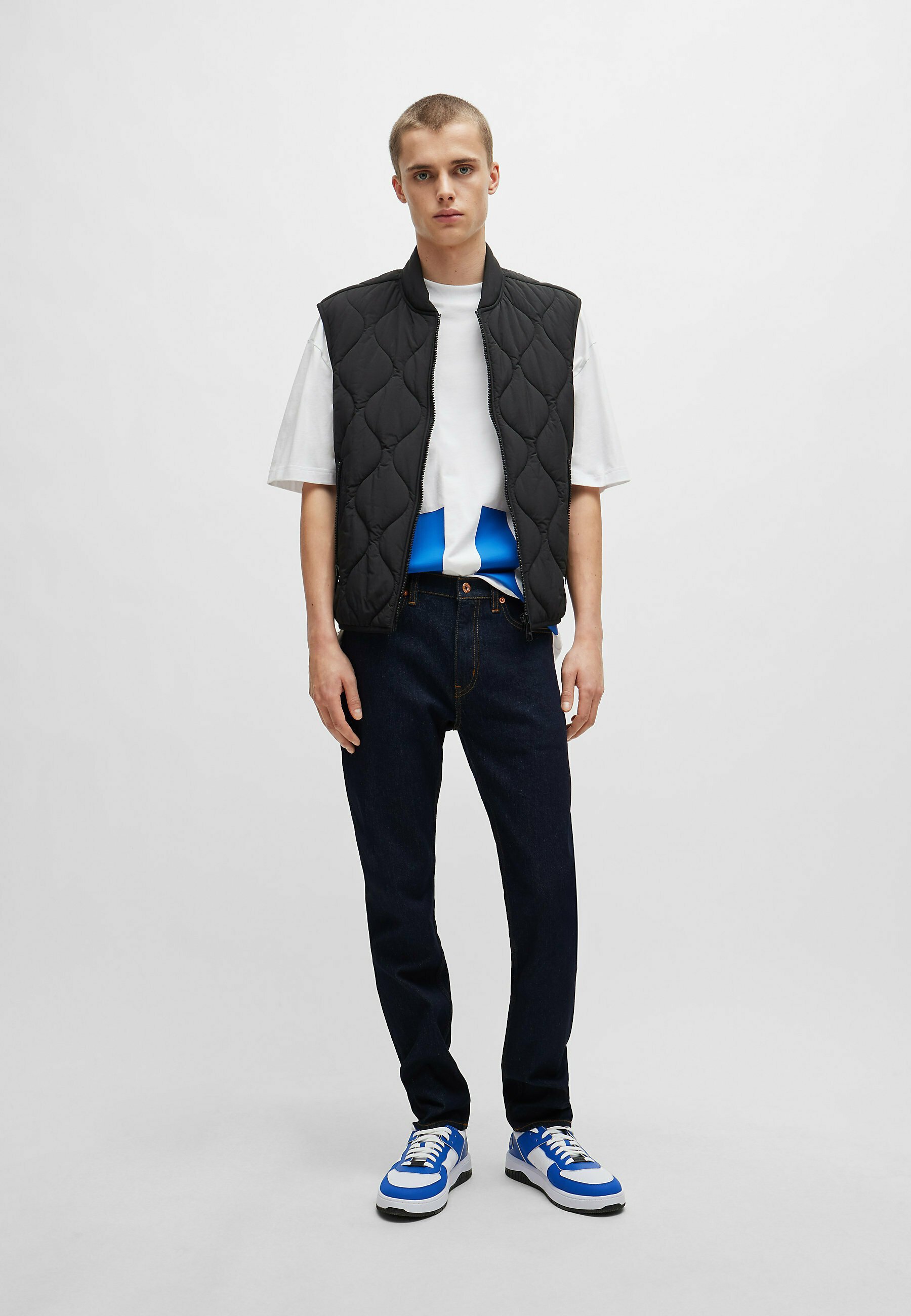 HUGO ASH - SLIM FIT - Jean slim fit - bleu foncé