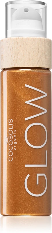 COCOSOLIS GLOW izgaismojoša eļļa ar mirdzumiem