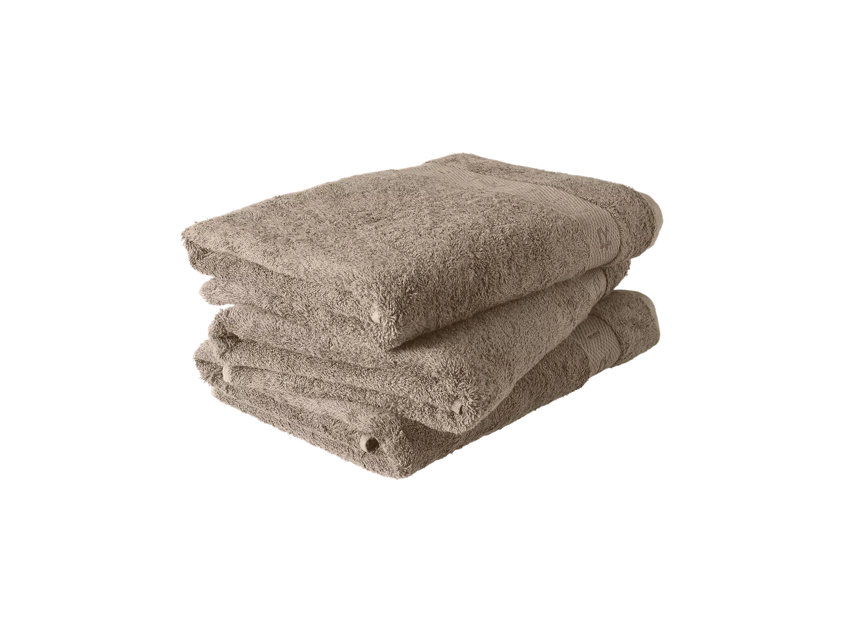 Serviette de bain en coton ultra doux 70 x 140 cm, couleur sable
