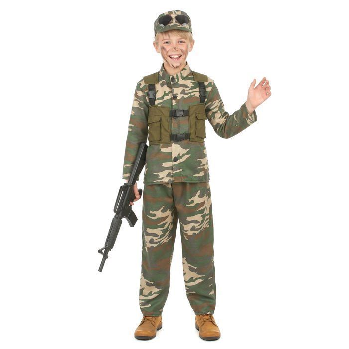 Costume militare da ragazzo - 175419