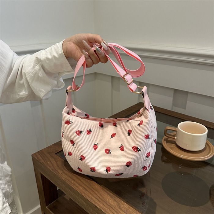 Conjunto de sombrero para niña FUNMOON, conjunto de dos piezas, bolso de hombro de paja con estampado floral en forma de margarita - 340071