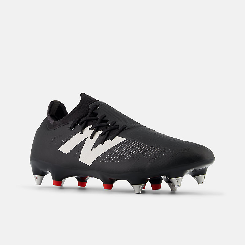 FURON PRO SG V7+ Unissex - Preto com Branco e Vermelho Vivo