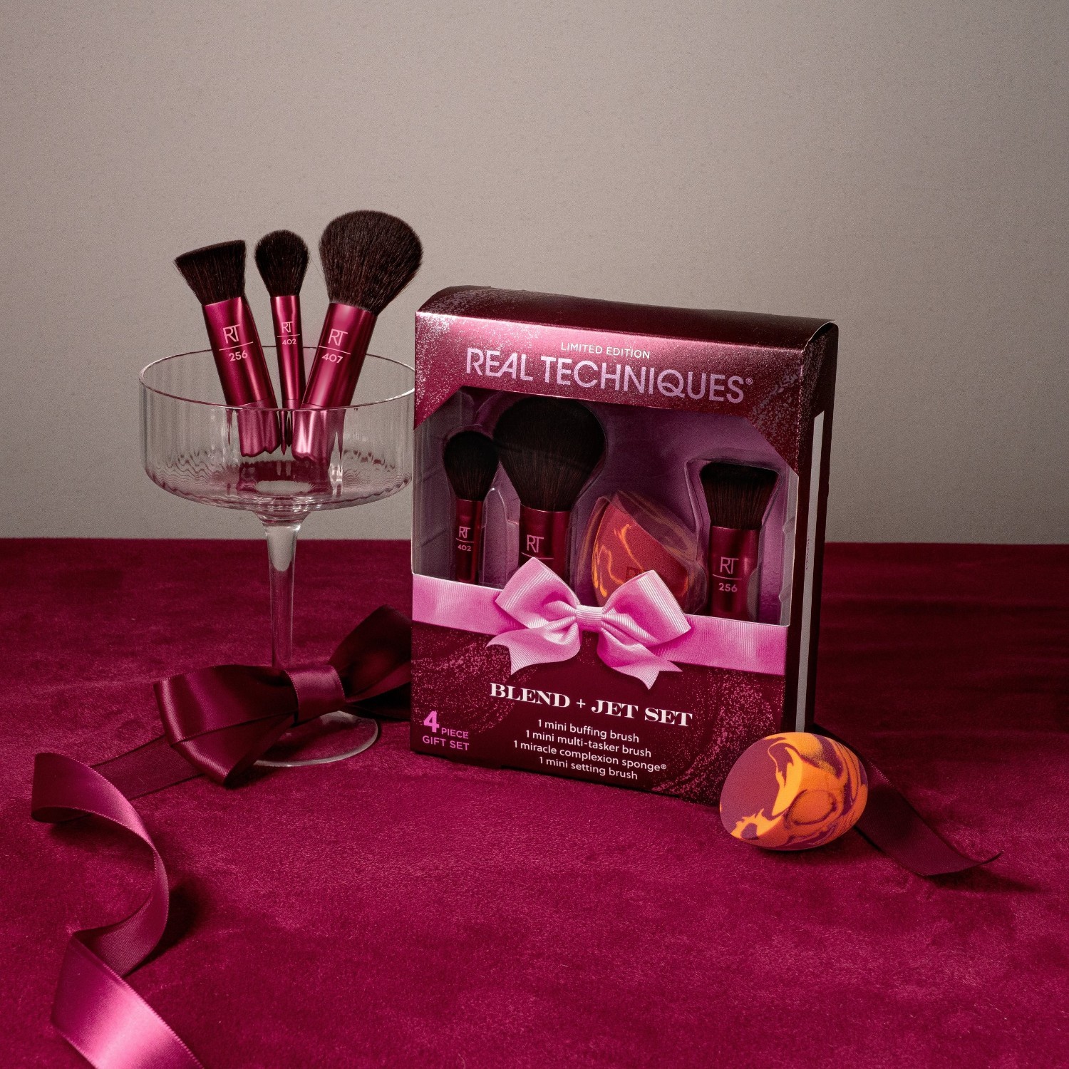 Sada príslušenstva na líčenie Real Techniques Blend + Jet - 1 kus