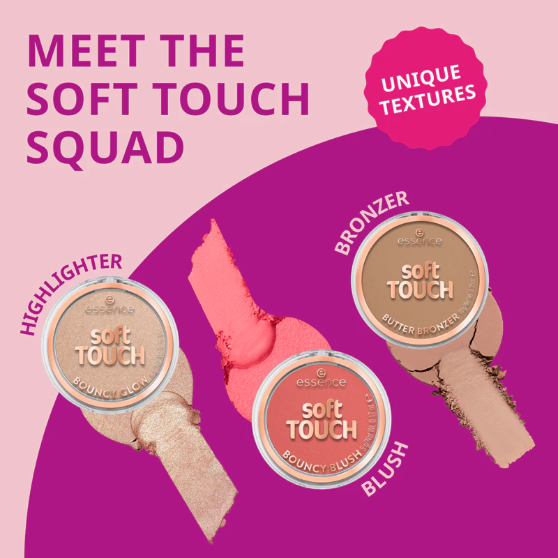 essence Soft Touch Puderbronzer mit mattem Finish