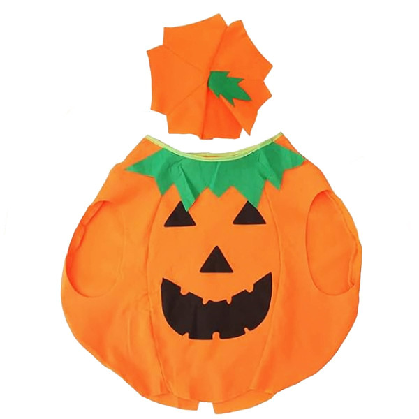 Przebranie dyni ozdoba na Halloween strój z czapką
