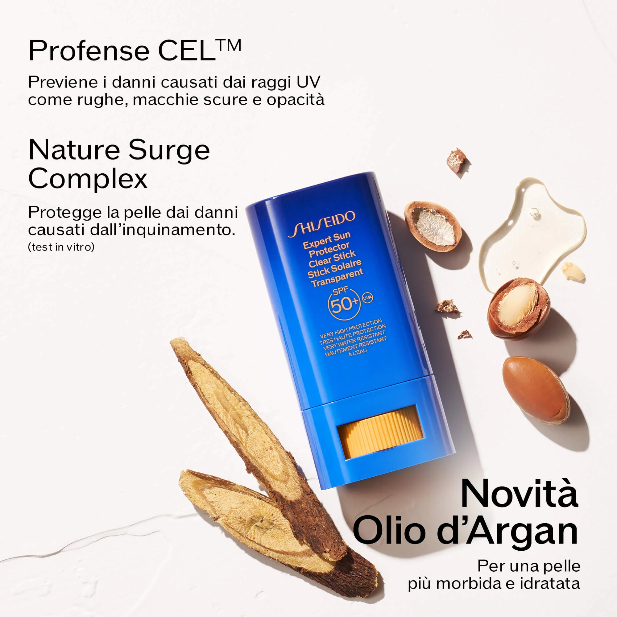 Solari Expert Sun Protector Clear Stick SPF50+ - Stick solare alta prot.