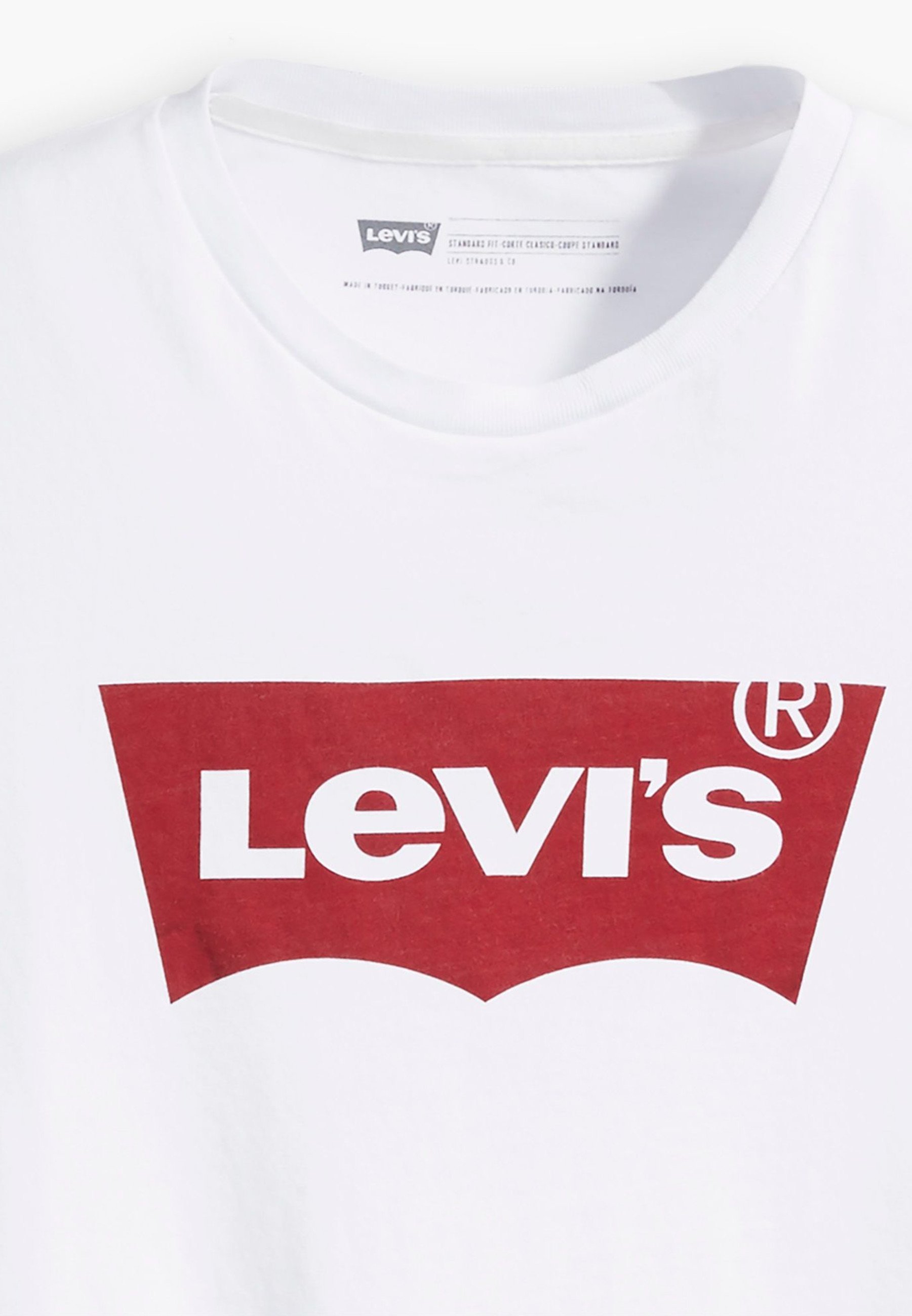T-shirt grafica Levi's® Plus - T-shirt stampata - bianca