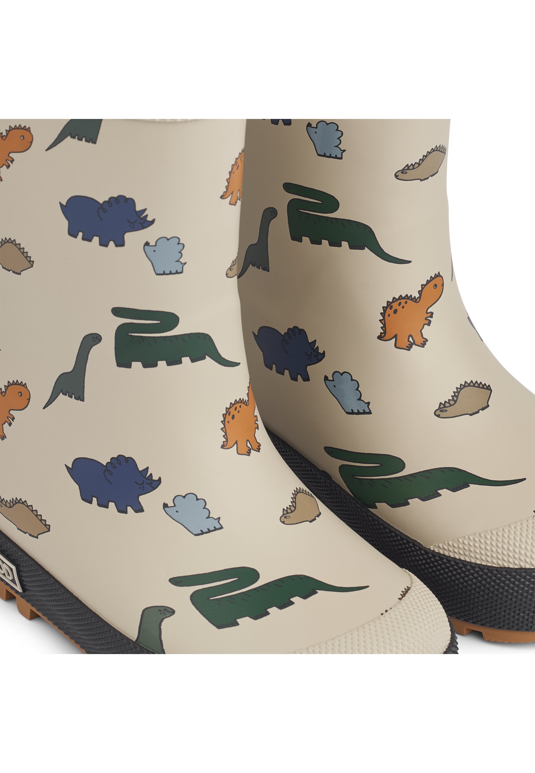 Liewood MASON THERMO RAINBOOT UNISEX - Holínky - dinosauři / mlha