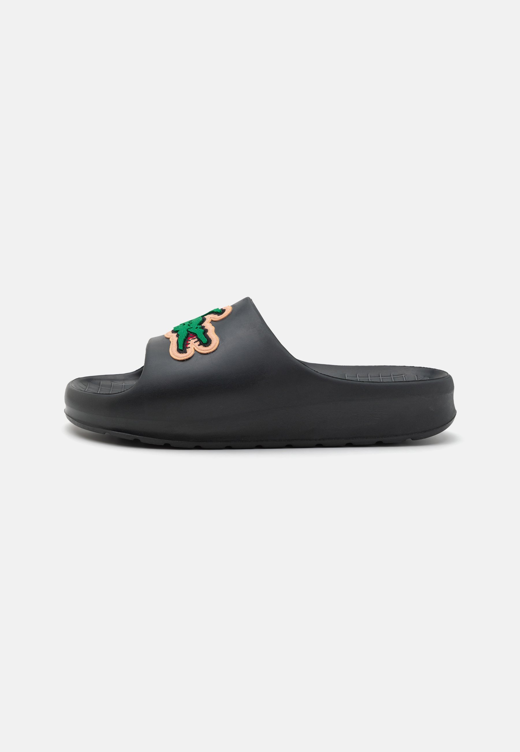 Lacoste SERVE SLIDE 2.0 125 - Mules - donkergroen/groen