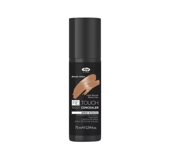 Lisap Milano Retouch Root Concealer spray koloryzujący Light Blonde 75ml