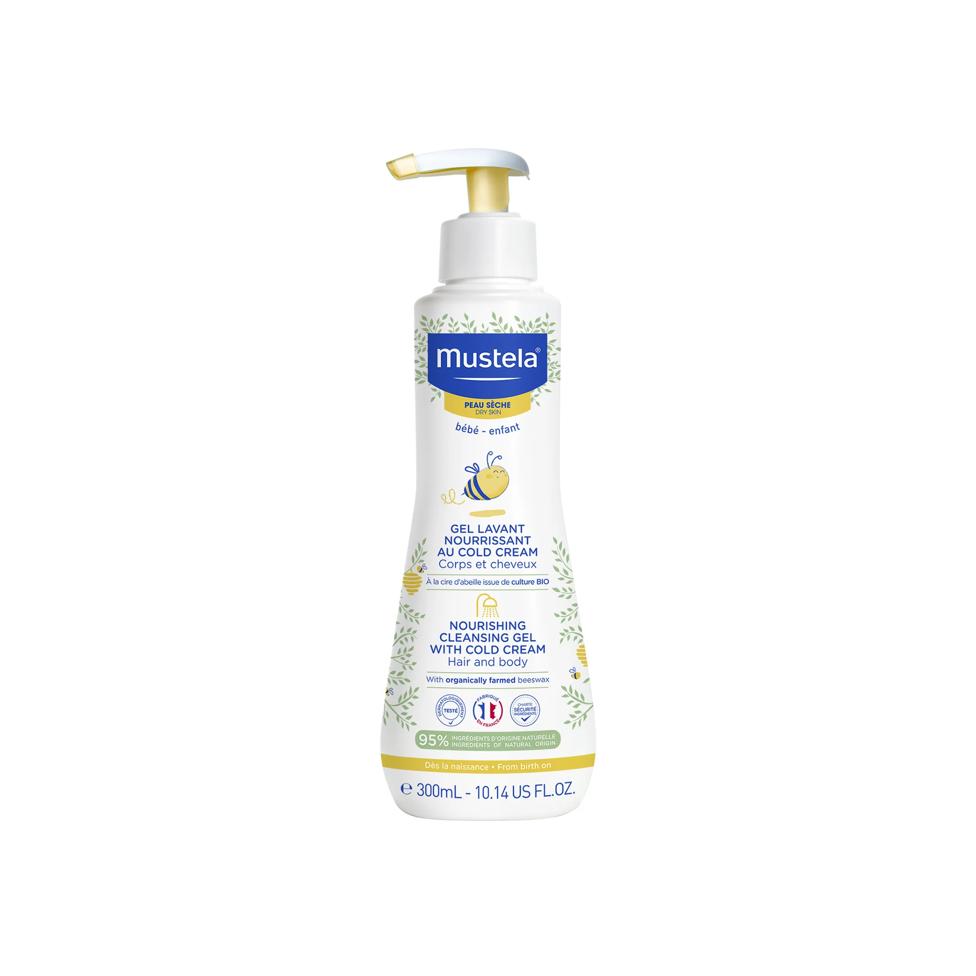 Pelle Secca DETERGENTE NUTRIENTE ALLA COLD CREAM - Bagno e Doccia, Trattamento Bebè, Prodotti per Bambini