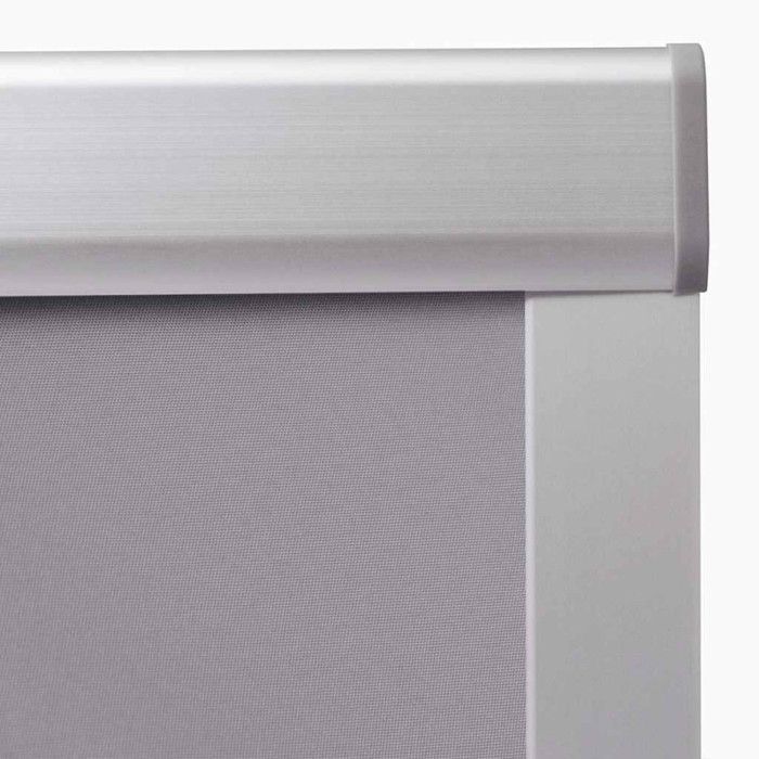 vidaXL Store Occultant Roulant Plissé Gris MK04 Auvent de Fenêtre Rideau 133495