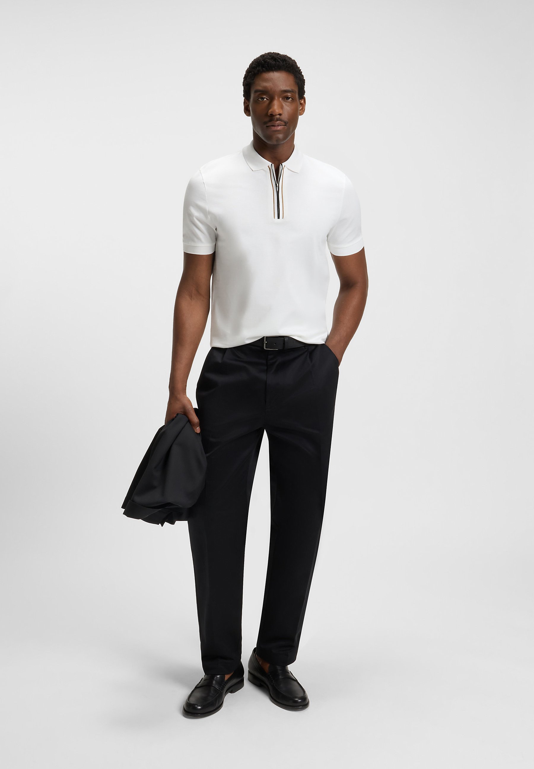 BOSS PARAS - Poloshirt - wit