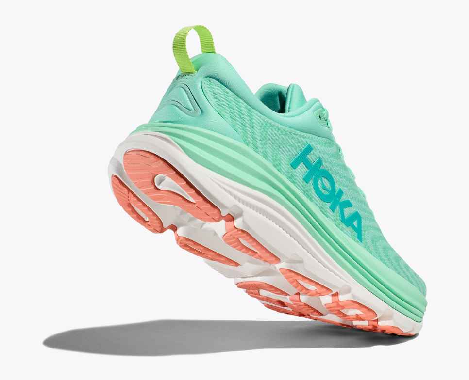 HOKA Gaviota 5 Schiuma di mare / Acqua elettrica