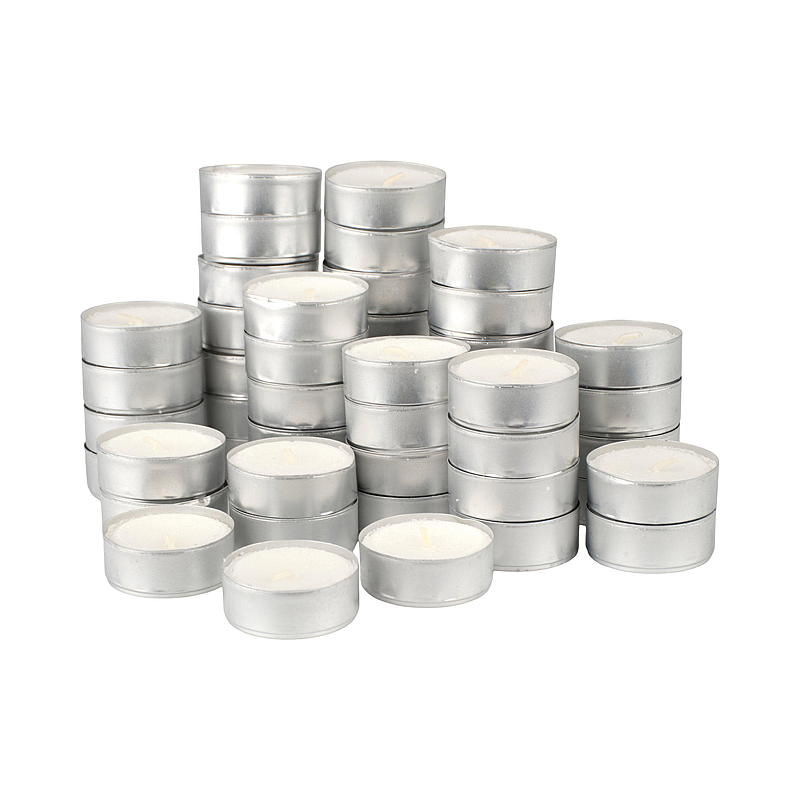 Vie Home telys 60-pakning 6 timer parafin aluminiumskopp