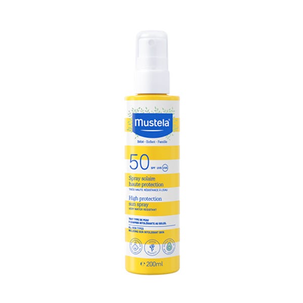 Solarmælkespray med høj beskyttelse til babyer | 200 ml