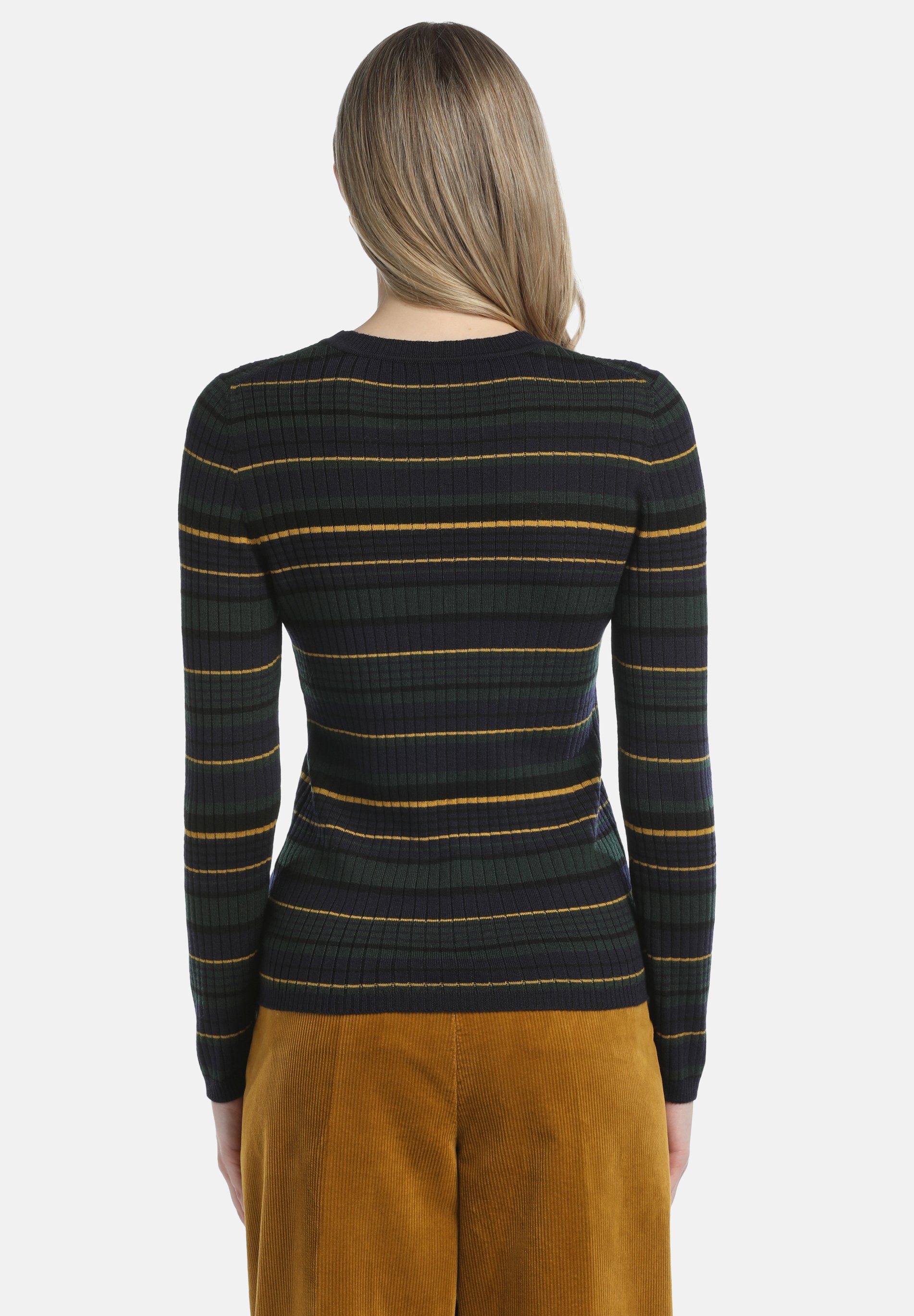 Luisa Spagnoli MAKAO - Maglia - blu/verde