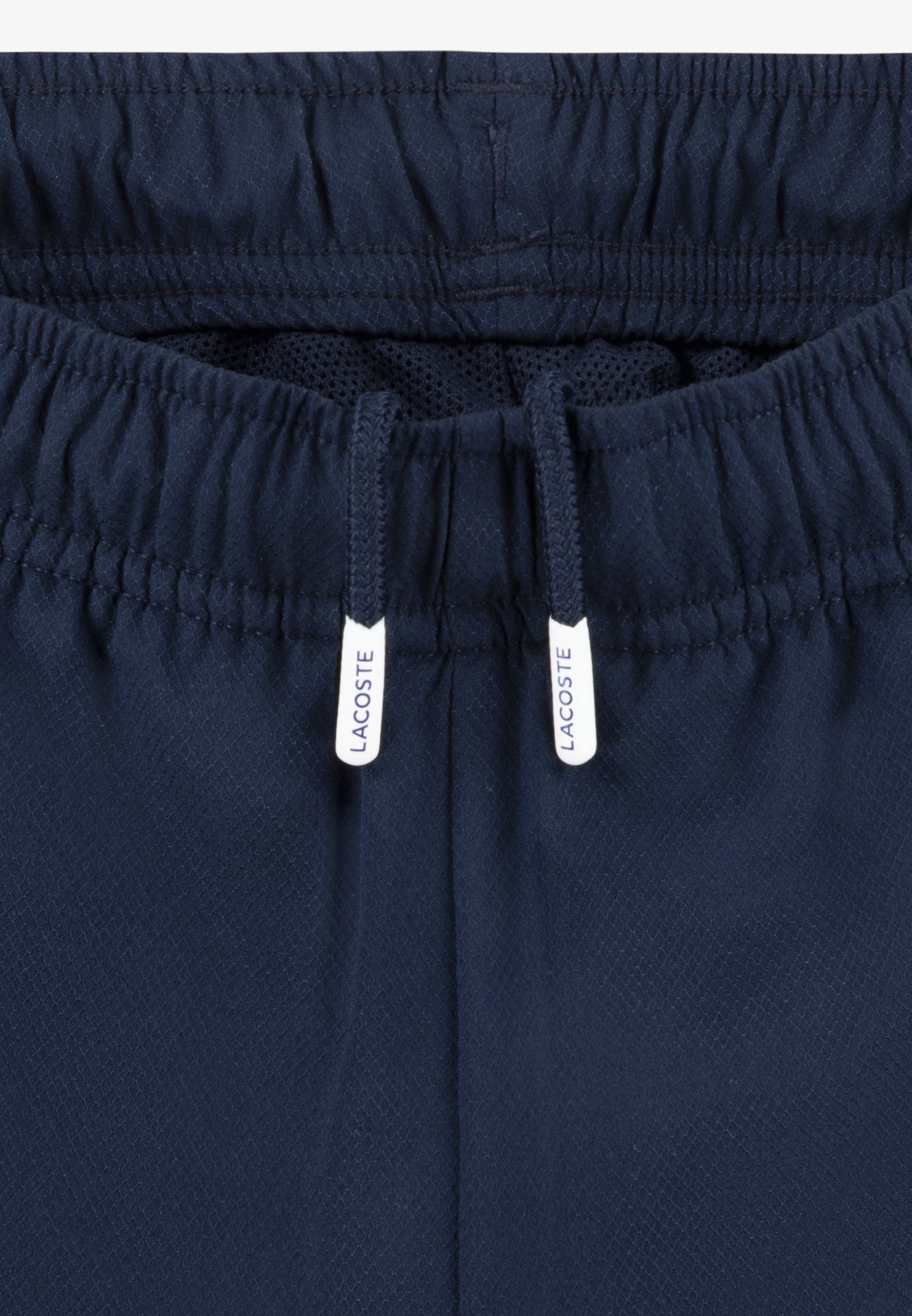 Lacoste GRID TAPED HOODED SET - Trainingspak - marineblauw