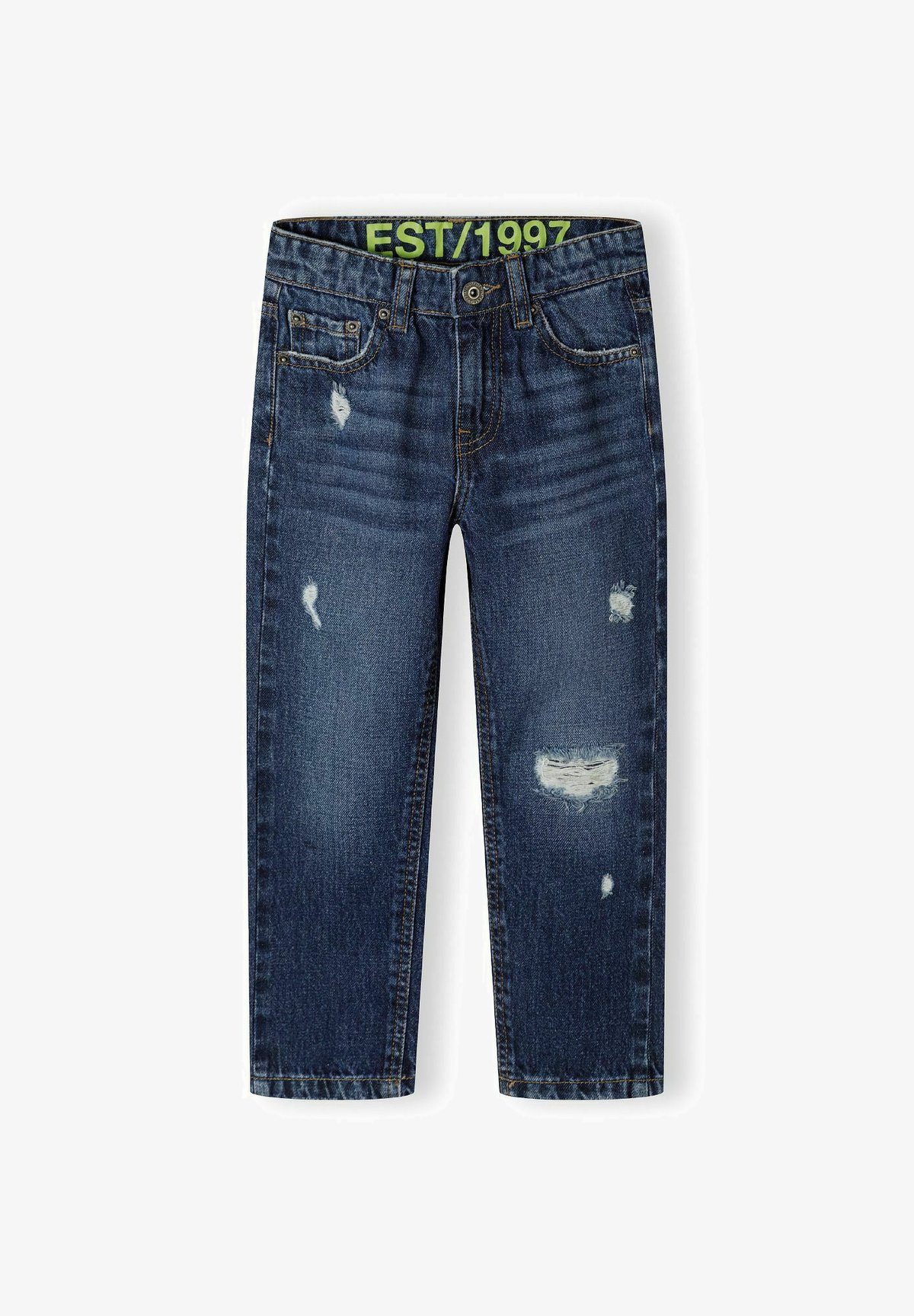 MINOTI DISTRESSED - Jeans a vestibilità affusolata - denim blu