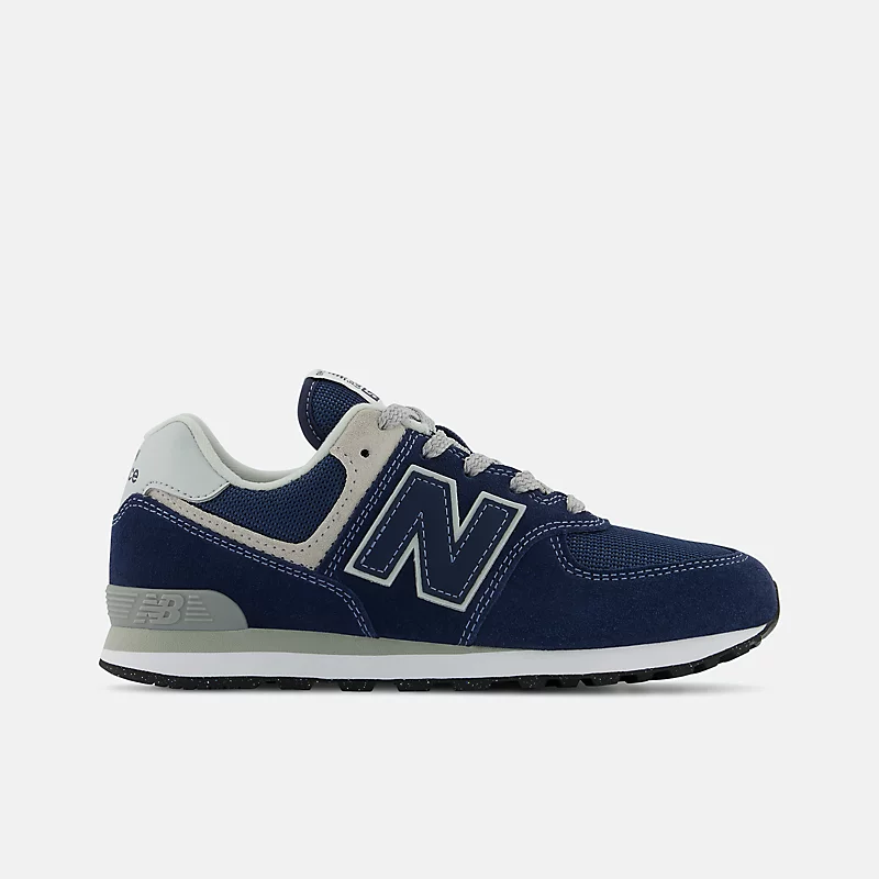 Infantil 574 Core - azul marinho com branco