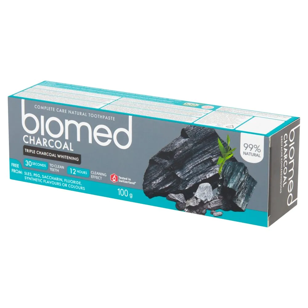 Biomed Charcoal Pasta do zębów