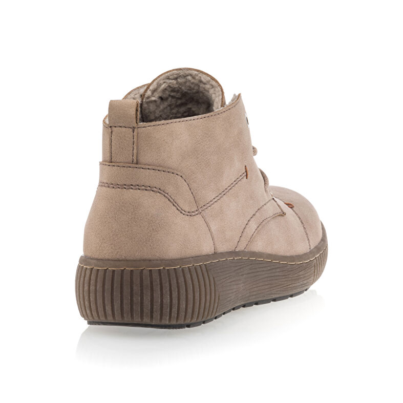 Beige dameslaarzen / enkellaarzen