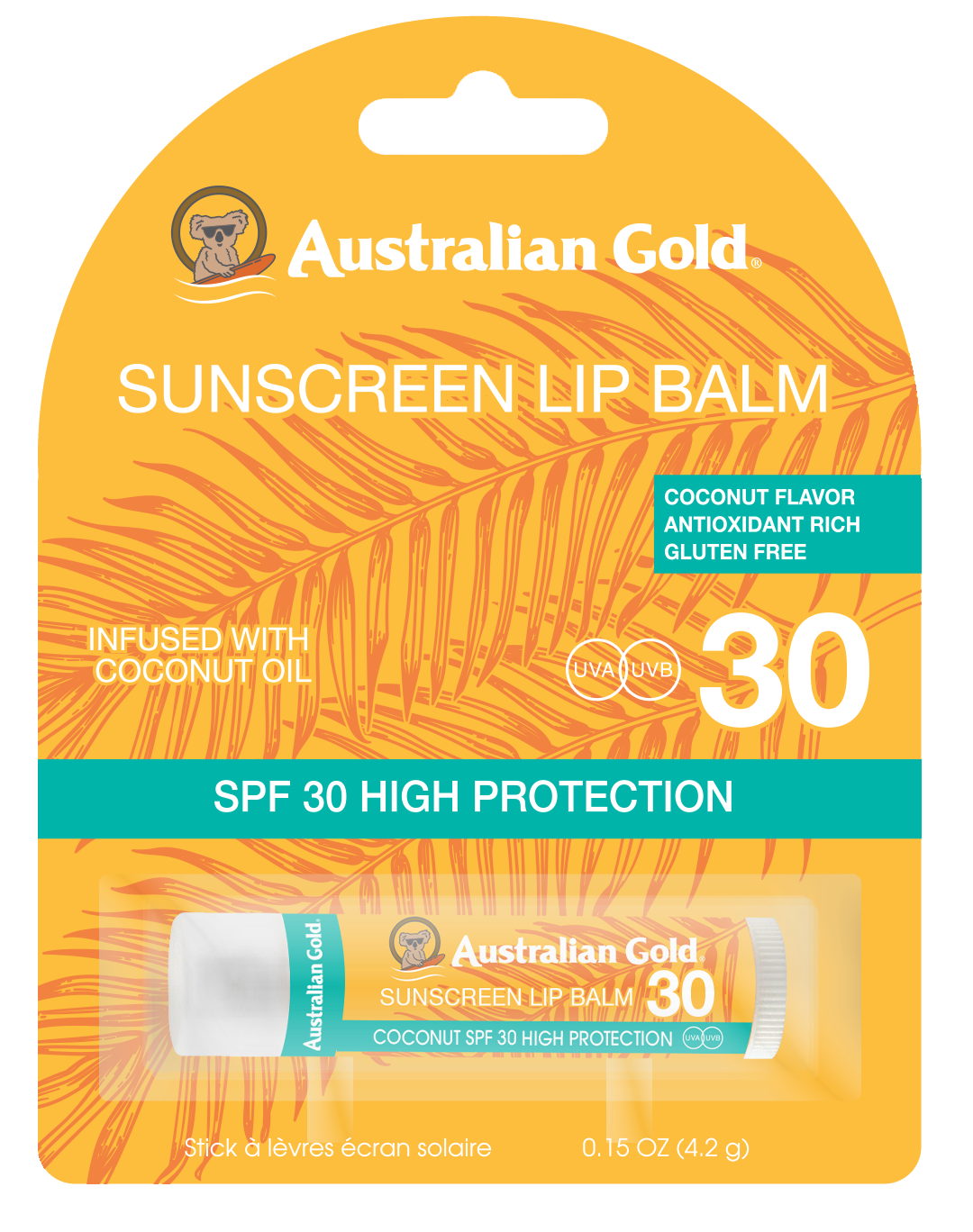 Balzam na pery s SPF 30 Ochrana pred slnkom pre citlivé oblasti
