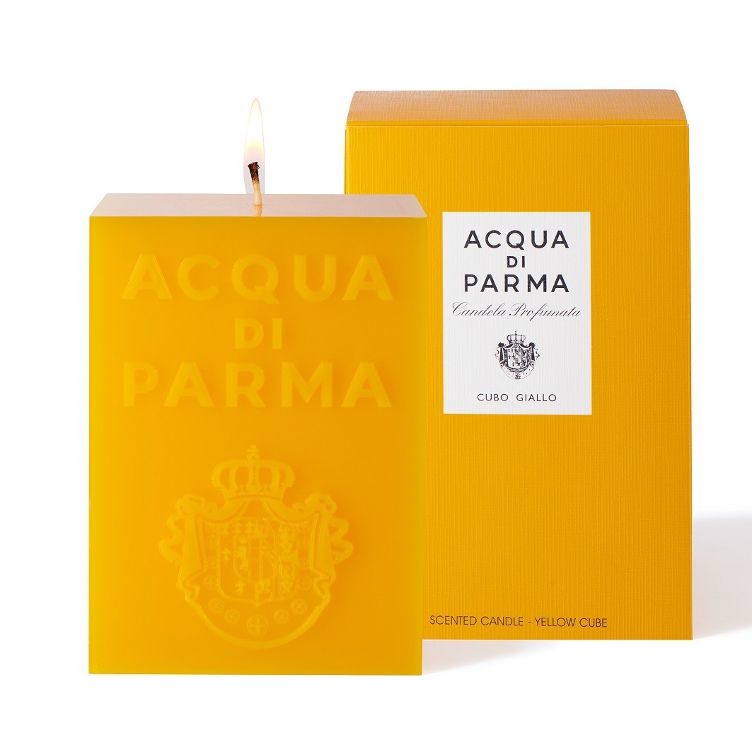 Acqua di Parma Candle Home Collection Cube Yellow Candle – 1000 g