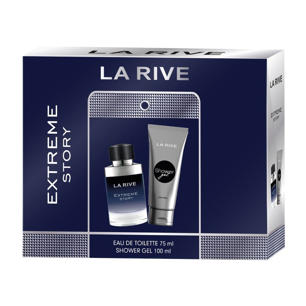 La Rive mirisni set Extreme Story 75 ml toaletna voda + 100 ml gel za tuširanje poklon set - 1 komad