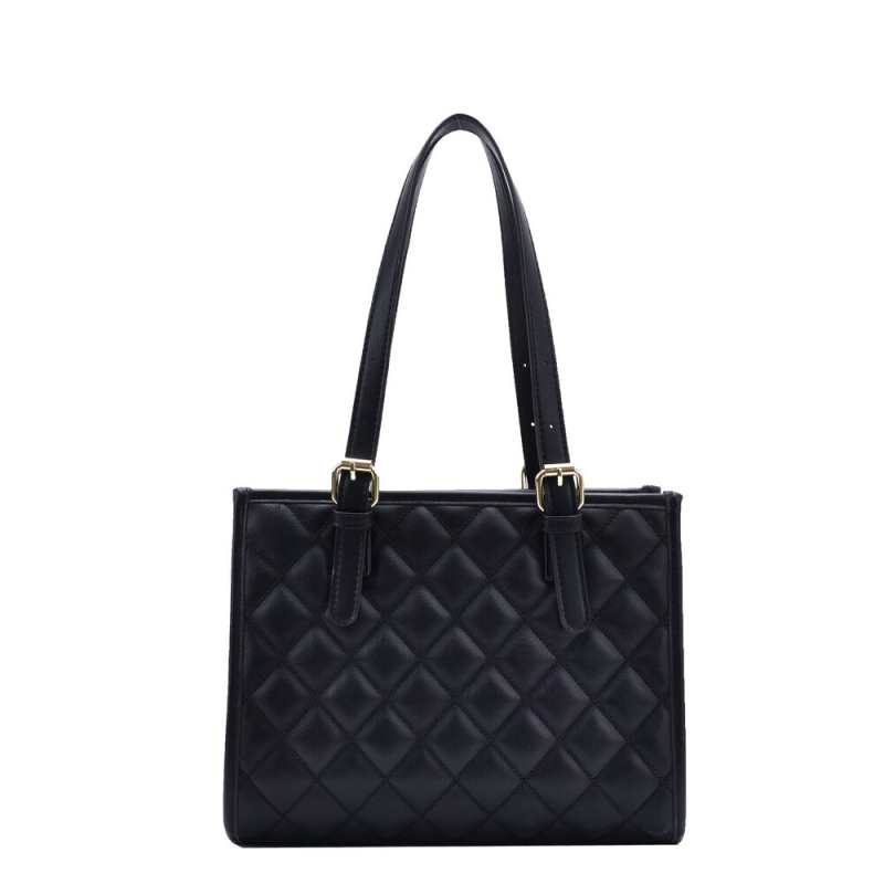 Nouveau sac cabas rétro à motif losanges pour femme, sac bandoulière en cuir PU, grand sac décontracté
