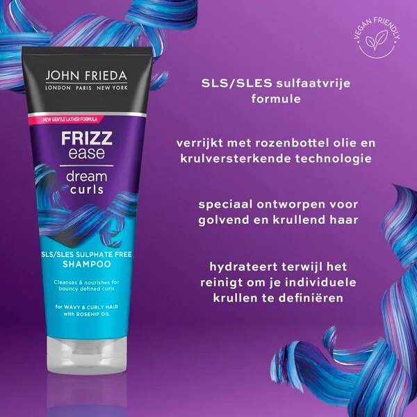 John Frieda Frizz Ease Dream Curls šampūnas garbanotiems plaukams, 250 ml