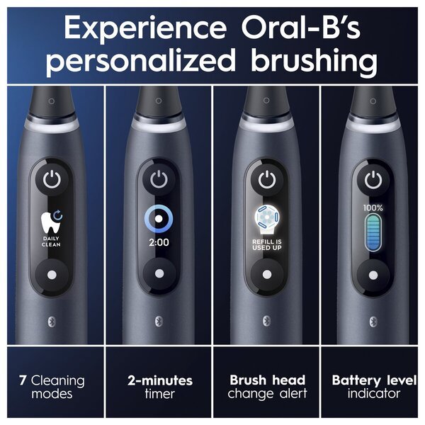 Oral-B iO magnetna električna četkica za zube<br>crna