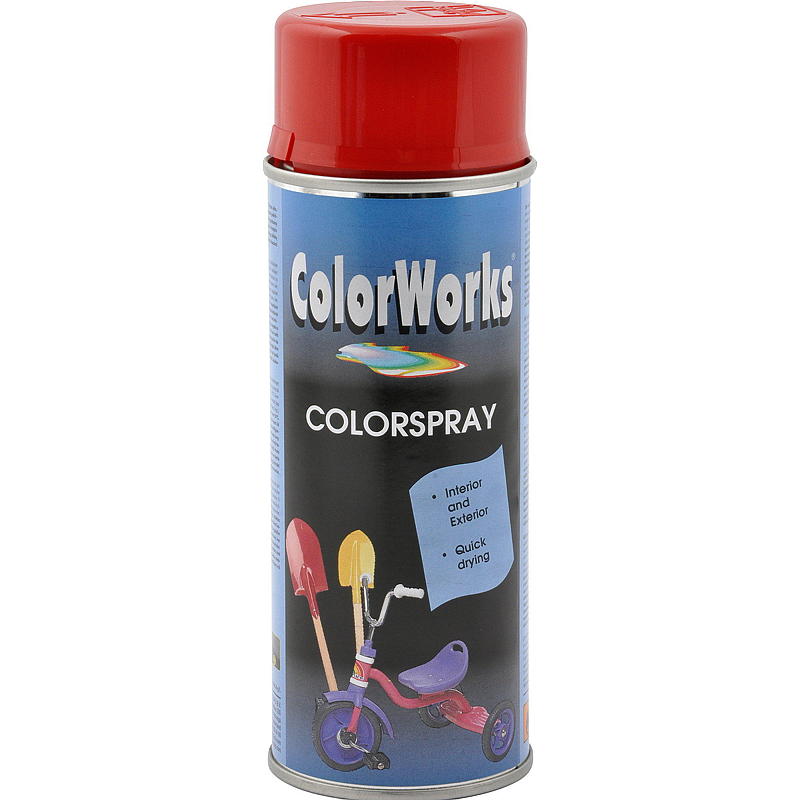 ColorWorks Spraymaali 400ml Signal Red Colorworks