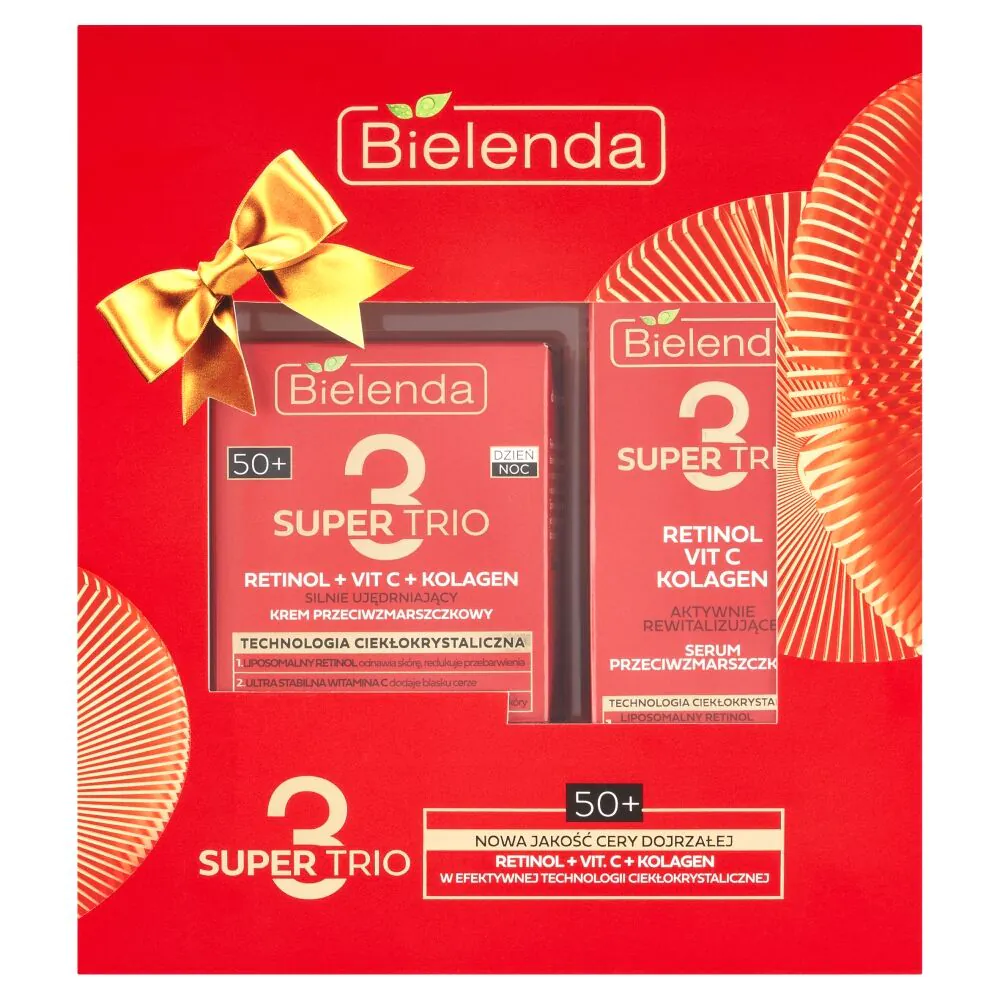 Bielenda Super Trio 50+ Zestaw kosmetyków do twarzy