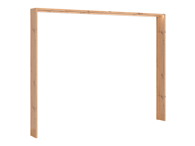 Listwa maskująca z LED do szafy przesuwnej Lamea  270 (passe-partout) dąb artisan