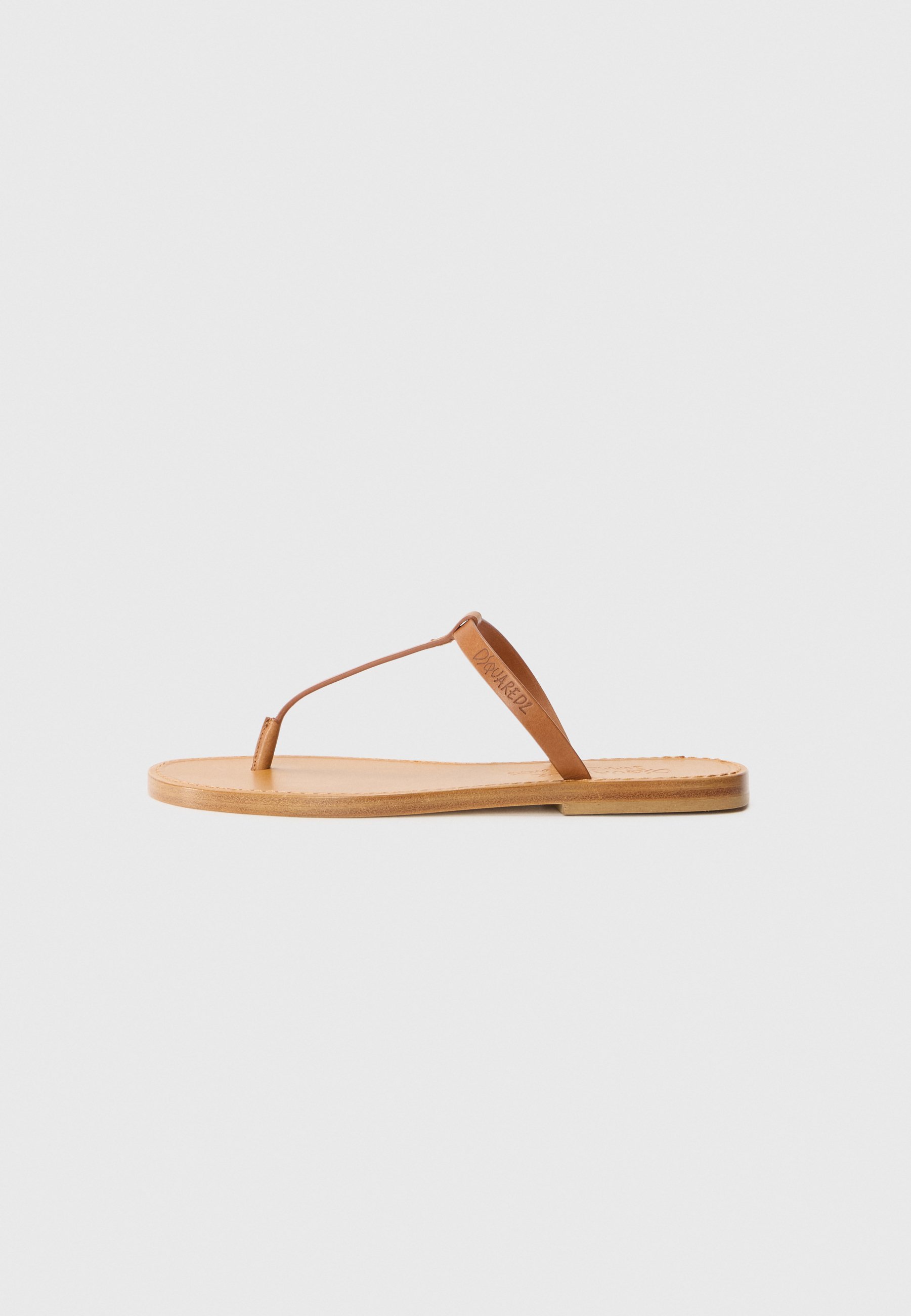 Dsquared2 SUMMER LOVER - Sandali con cinturino a T - marroni